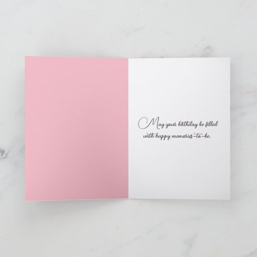 Bonsai Boom Verjaardag Kaart (Binnen)