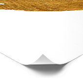 Bonsai Boom. Zen Enso Circle Waterverf Art. Perfect Poster (Hoek)