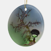 Bonsai Boy Keramisch Ornament (Links)