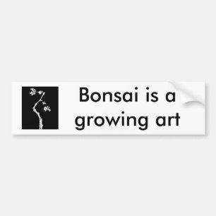 Bonsai Bumpersticker