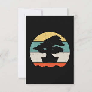 Bonsai cadeau grappig Japans bonsai gratis RSVP Kaartje
