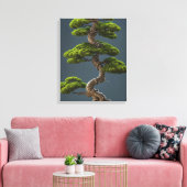 Bonsai Canvas Print (Insitu (Woonkamer))