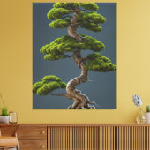 Bonsai Canvas Print (Insitu (Woonkamer))