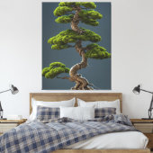 Bonsai Canvas Print (Insitu (Slaapkamer))