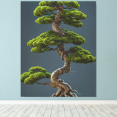 Bonsai Canvas Print (Insitu (Houten vloer))