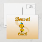 Bonsai Chick Briefkaart (Voorkant / Achterkant)