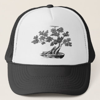 Bonsai - Chinese stijl - zwart-wit Trucker Pet
