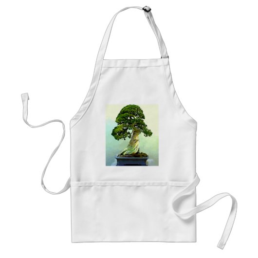 Bonsai Cypress-boom Standaard Schort (Voorkant)