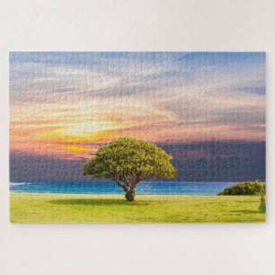 Bonsai door het water legpuzzel