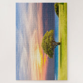 Bonsai door het water legpuzzel (Verticaal)