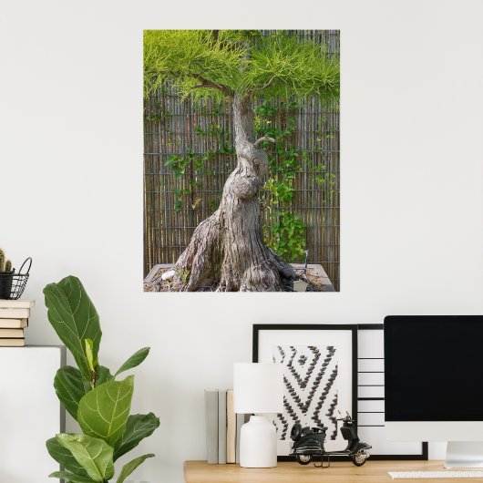 Bonsai Eejit Tree Poster (Thuiskantoor)