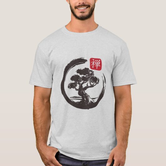 Bonsai Enso T-shirt (Voorkant)