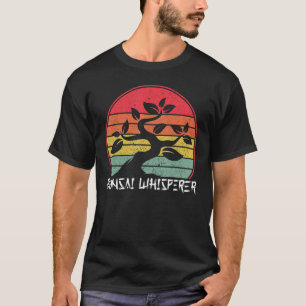 Bonsai fluisteraar Japanse traditionele tuin Ret T-shirt