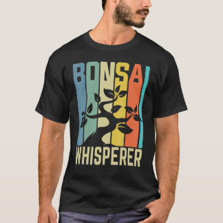 Bonsai Fluisteraar Retro Japanse Traditie Tuin T-shirt