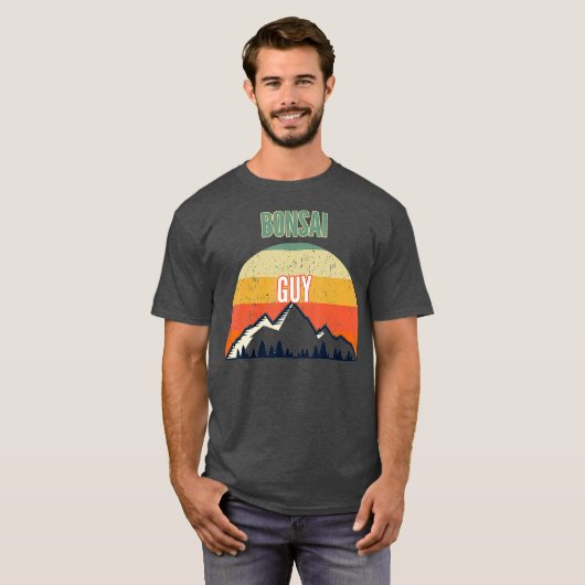 Bonsai Gift for Men Bonsai Guy T-shirt (Voorkant volledig)