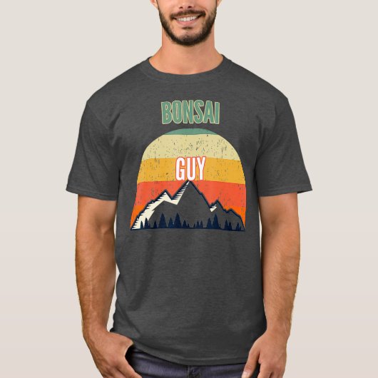 Bonsai Gift for Men Bonsai Guy T-shirt (Voorkant)
