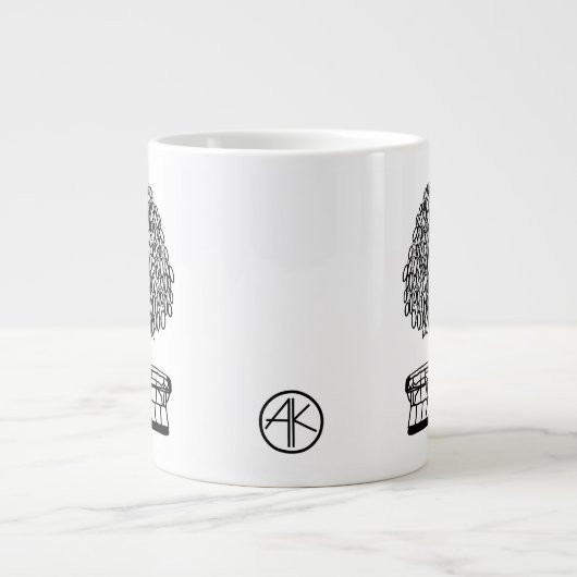 BONSAI GROTE KOFFIEKOP (Voorkant)