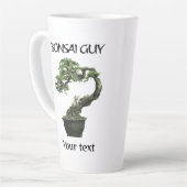 Bonsai guy funny quote for bonsai lovers latte mok (Linkerhoek)