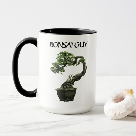 Bonsai guy funny quote for bonsai lovers mok (Met donut)