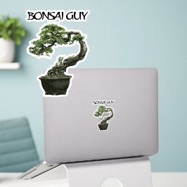 Bonsai guy funny quote for bonsai lovers sticker
