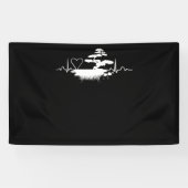 Bonsai Heartbeat voor Bonsai Lovers Spandoek (Horizontaal)