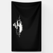 Bonsai Heartbeat voor Bonsai Lovers Spandoek (Verticaal)