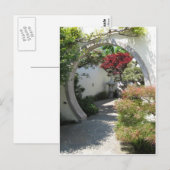 Bonsai House Arch in US National Arboretum Briefkaart (Voorkant / Achterkant)