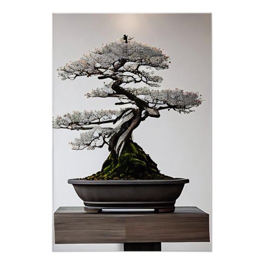 Bonsai in harmonie perfect poster (Voorkant)