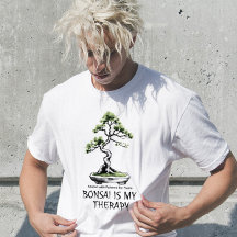 Bonsai is mijn therapie grappige quote voor bonsaï