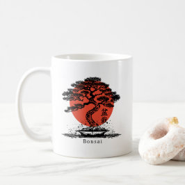 Bonsai Japans Kanji gepersonaliseerd Koffiemok