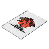 Bonsai Japans Kanji gepersonaliseerd Notitieboek (Linkerzijde)