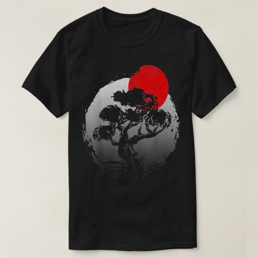 Bonsai Japanse Art Bonzai T-shirt (Design voorkant)