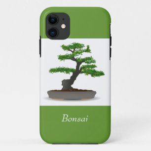 Bonsai Japanse miniatuurboom met bladluiken Stippe Case-Mate iPhone Case