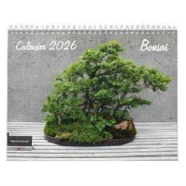 Bonsai-kalender 2026 kalender