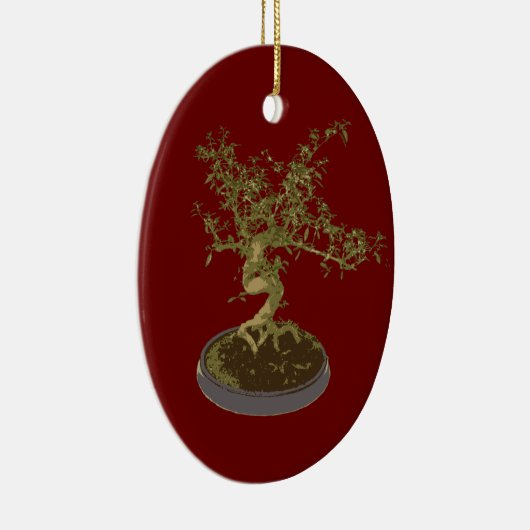 Bonsai Keramisch Ornament (Rechts)