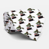 Bonsai kerstboom stropdas (Opgerold)