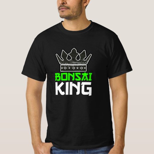 bonsai koning t-shirt (Voorkant)