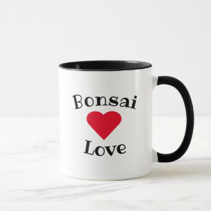 Bonsai Love Heart Mok