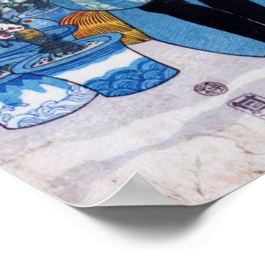 Bonsai Master, Kuniyoshi, Ukiyo-e Poster (Hoek)