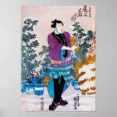 Bonsai Master, Kuniyoshi, Ukiyo-e Poster (Voorkant)