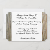 Bonsai Mugo Pine Wedding Invitations Kaart (Achterkant)