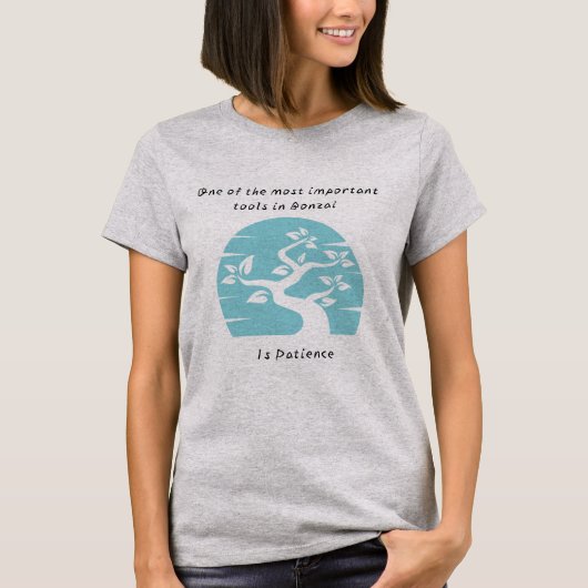 Bonsai Patience T-Shirt (Voorkant)