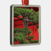 Bonsai Pine Tree Metalen Ornament (Rechts)