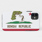 Bonsai Republiek Vlag Case-Mate iPhone Case (Achterkant (horizontaal))