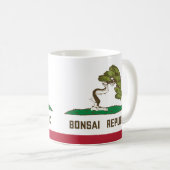 Bonsai Republiek Vlag Koffiemok (Voorkant rechts)