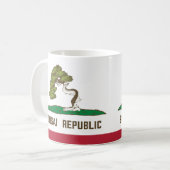 Bonsai Republiek Vlag Koffiemok (Voorkant links)