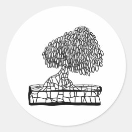 BONSAI RONDE STICKER
