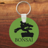 Bonsai Silhouette Sleutelhanger (Voorkant)