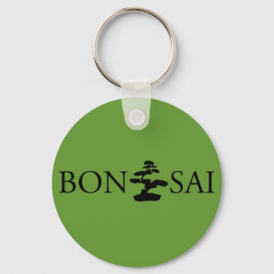 Bonsai Silhouette Sleutelhanger