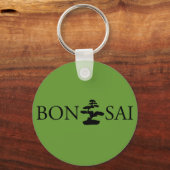 Bonsai Silhouette Sleutelhanger (Voorkant)